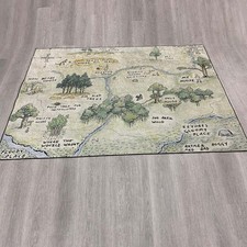 Winnie The Pooh Maps, Winnie The Pooh Kids Room Rug