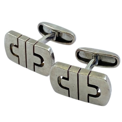 Bvlgari cufflinks parenthesis - bvlgari,