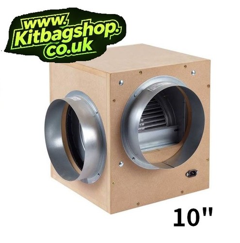 Acoustic mdf box fan - mdf, 10"