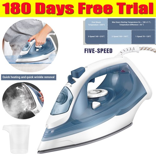 2400w steam iron 350ml - iron, w/