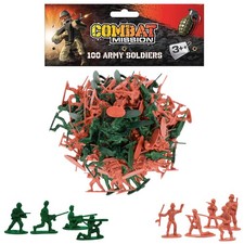 WWII Plastic Toy Soldiers –