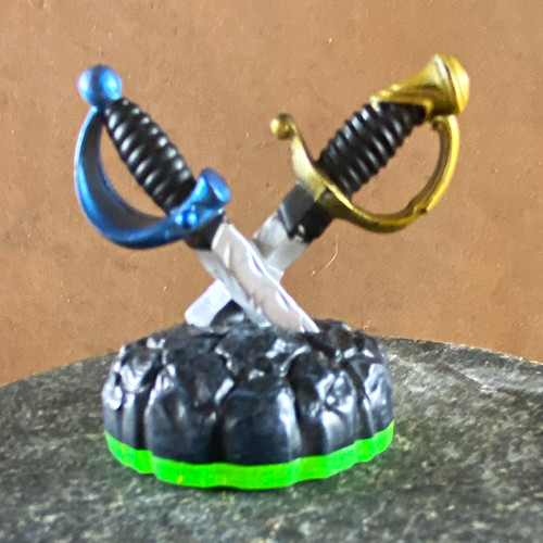 Miniature crossed swords - miniature, on