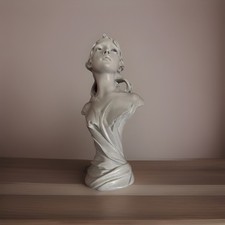 Large Plaster Of Paris Bust