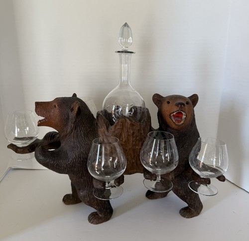 Black forest bear tantalus - bear,