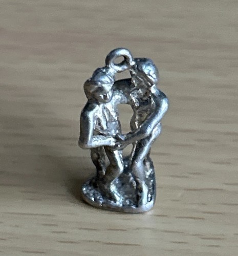 Vintage 925 silver charm - silver, /