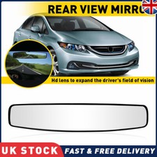 Wide Angle Driving Car SUV Interior Clip On Rear View Mirror Panoramic 17 inch