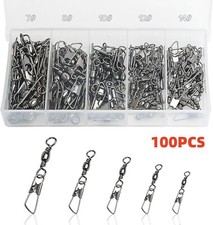 100Snap link swivels Barrel &