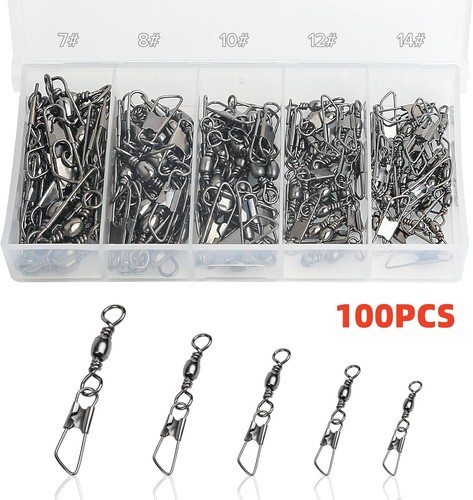100snap link swivels - 100snap, barrel