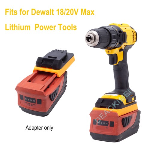 Battery adapter for hilti 22v - battery,