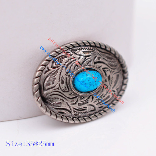10x antique silver turquoise - silver,