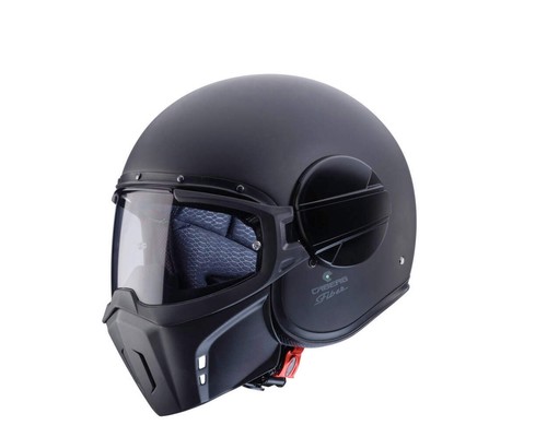 Caberg ghost matt black - ghost, open