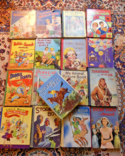 Job Lot of 17 Vintage Various Children's Hardback Annual Books
