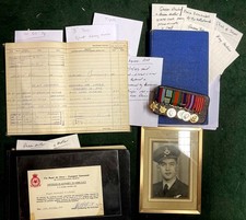 1942-74 RCAF Nav Robert Pinder 207, 617 Squadron, two TIRPITZ attacks, Two Tours