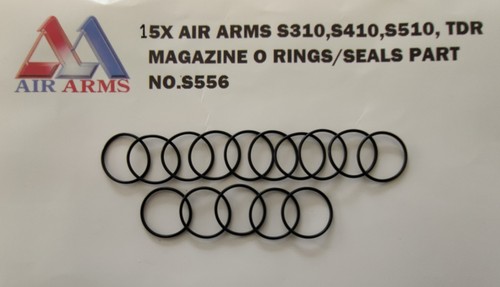 Air arms magazine o - x, rings