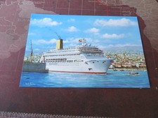 Cruises oriana postcard - &, o