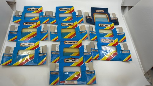 Matchbox toys empty boxes x10 - toys,