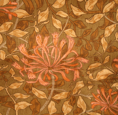 New honeysuckle fabric - honeysuckle,