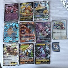 10x Jumbo Pokemon Cards Bundle, Charizard, snorlax, mewtwo, Blastoise, Dragonite