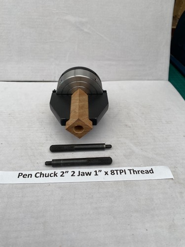 Pen blank drill and - and, trim