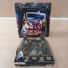 Playmates Star Trek U.S.S. Enterprise Bridge and Galaxy Collection Figures