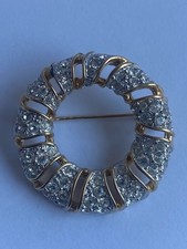 Vintage Signed M&S Brooch -
