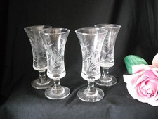Set of 4 Vintage Sherry
