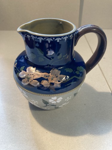 Vintage floral jug - vintage,