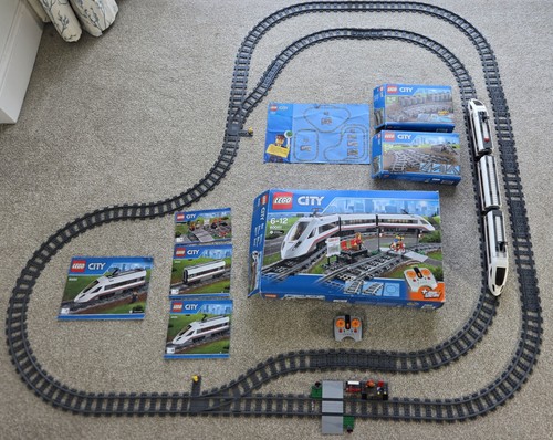 Lego city passenger train - lego,