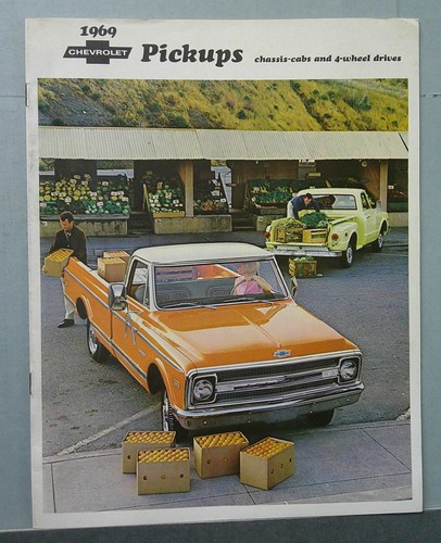 1969 chevrolet pickups - chevrolet,