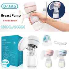 Electric Breast Pump Hands Free Mute Automatic Portable Breastpump 3 Mode 9Level