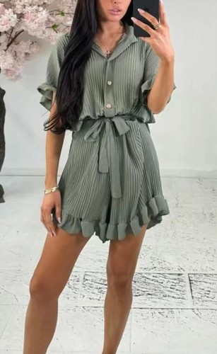 Ladiesgold button playsuit - ladiesgold,
