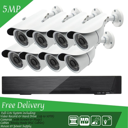 5mp cctv camera system home - cctv,