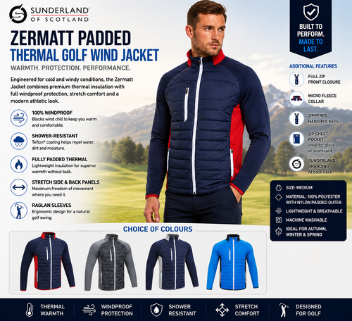 Sunderland zermatt padded full - zermatt,