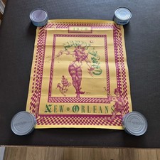 Original Vintage New Orleans Jazz Festival Poster Folded And Creased