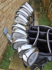 GENTS RIGHT HAND TITLEIST DCI OVERSIZE + GOLD TRIANGLE IRONS 