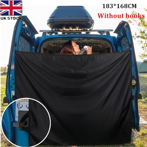 Camper van barn door privacy - van,