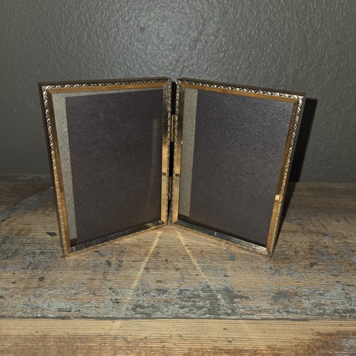 Vintage double frame photo - frame,