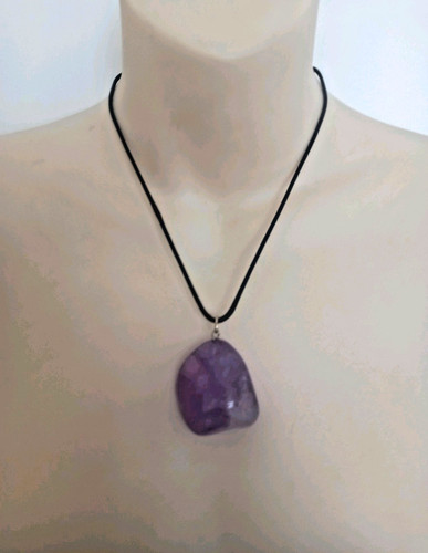 Large raw amethyst stone - large,