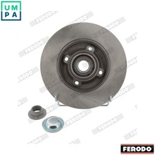 2x BRAKE DISC DDF1560-1 FOR