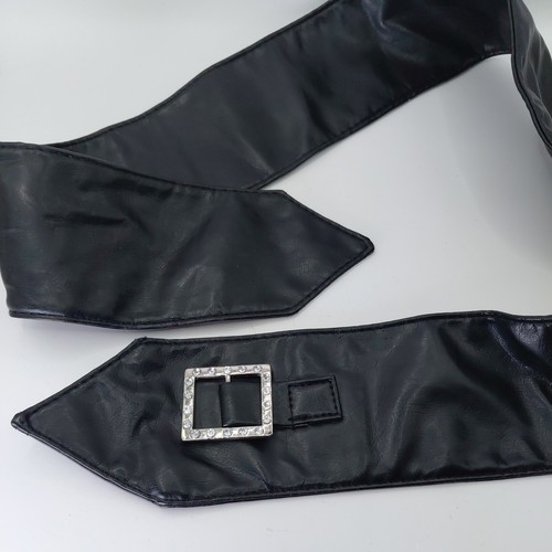 Black wide soft pvc - black,