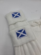 Scottish Saltire Design White