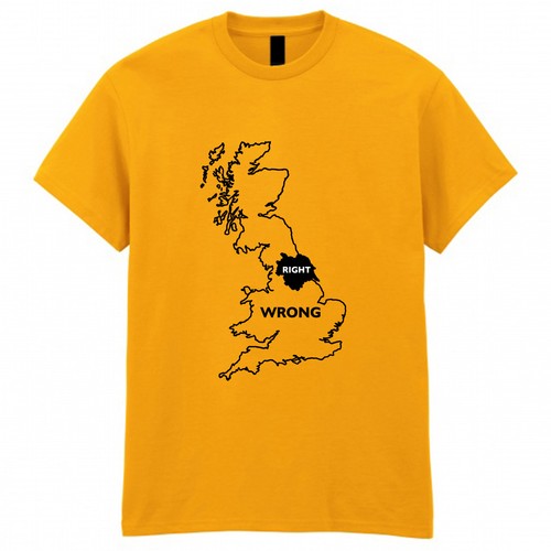 Yorkshire right mens shirt - mens, t