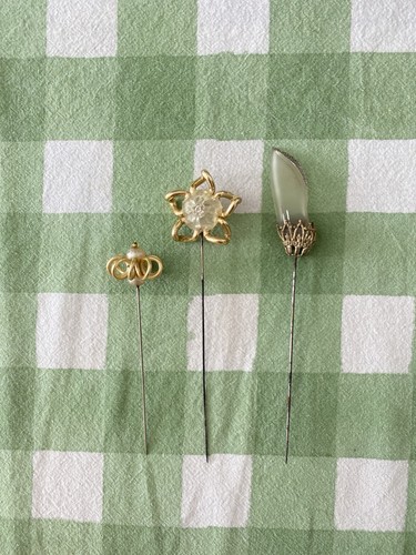 Vintage trio decorative - of, hat
