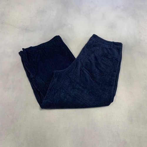 Vintage corduroy trousers - corduroy, blue