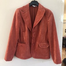 Oscar B coral/brown Corduroy
