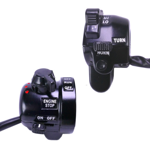 Set handlebar switch indicator - set,