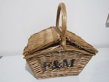 Fortnum& Mason Small Huntsman Hamper Gift Picnic 12.5 in tall