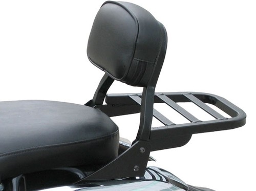 Black low backrest with - low,