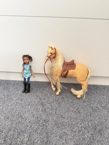 Spirit horse doll and horse