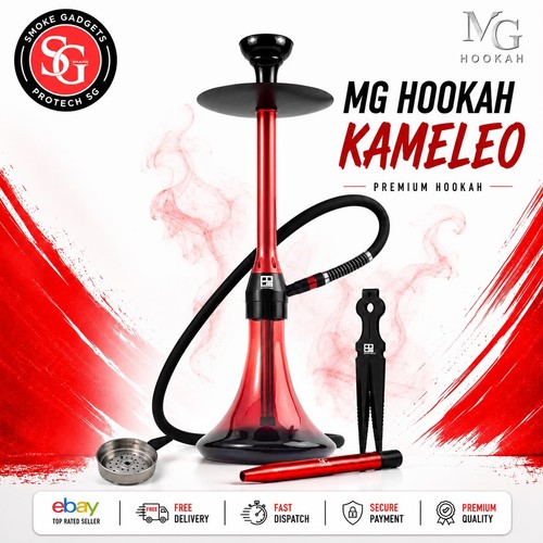 Hookah the chameleon red - mg,